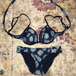 Bra top bikini set